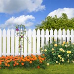 Шпалера садовая металлическая Ракетка 57-700 высота 213 см 57-700 - фото 109729