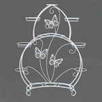 белая цветочница