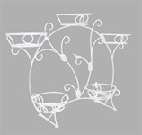 белая цветочница