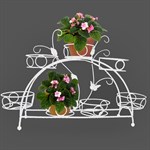 белая цветочница