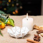 новогодний подсвечник