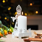 новогодний подсвечник