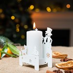 новогодний подсвечник