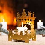 подсвечник Камин