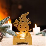 декоративный праздничный подсвечник