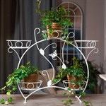 цветочница 14-915 цв.белый