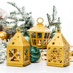 золотые подсвечники