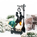 декоративный подсвечник на одну свечу