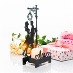 подсвечник любовь