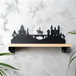 полка деревянная