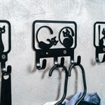 для одежды из металла крючок