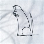 кот для цветов