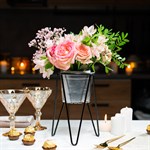 для одного цветка на подоконник