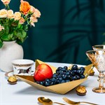 фруктовница золотая