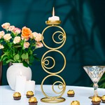 Подсвечник интерьерный для одной свечи 607-15 высота 36 см 607-15-B - фото 111747 Подсвечник интерьерный для одной свечи 607-15 высота 36 см 607-15-B - фото 111747