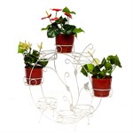 Подставка для цветов на подоконник HiTSAD 14-908 цвет белый с золотом 14-908 - фото 111788