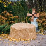 Крышка для канализационного люка Валун U08309-P стеклопластик, ширина 130 см U08309-P - фото 111864