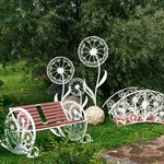 Шпалера для садовых растений Одуванчик 202-014W h=210 см 202-014W - фото 111871