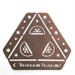 Подсвечник металлический для одной свечи 730-005 - фото 111922