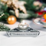 Подсвечник металлический для одной свечи 730-005 - фото 111924