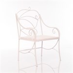 Садовое кресло правое цв.белый 303-27-1 металл и ДПК 303-27-1 - фото 111953 Садовое кресло правое цв.белый 303-27-1 металл и ДПК 303-27-1 - фото 111953