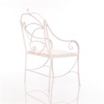 Садовое кресло правое цв.белый 303-27-1 металл и ДПК 303-27-1 - фото 111954 Садовое кресло правое цв.белый 303-27-1 металл и ДПК 303-27-1 - фото 111954