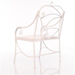 Садовое кресло правое цв.белый 303-27-1 металл и ДПК 303-27-1 - фото 111956 Садовое кресло правое цв.белый 303-27-1 металл и ДПК 303-27-1 - фото 111956