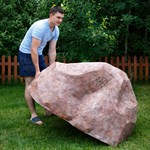 Декоративная крышка для люка Песчаник U07956 стеклопластик, ширина 133 см U07956 - фото 112005