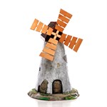 Мельница ветряная декоративная U07527 высота 107см стеклопластик и дерево U07527 - фото 112052