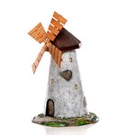 Мельница ветряная декоративная U07527 высота 107см стеклопластик и дерево U07527 - фото 112054