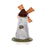 Мельница ветряная декоративная U07527 высота 107см стеклопластик и дерево U07527 - фото 112056