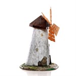 Мельница ветряная декоративная U07527 высота 107см стеклопластик и дерево U07527 - фото 112058