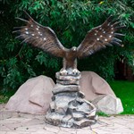 Фонтан уличный садовый Орел U07667 стеклопластик, высота 180 см U07667 - фото 112103