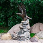 Фонтан уличный садовый Орел U07667 стеклопластик, высота 180 см U07667 - фото 112104