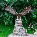 Фонтан уличный садовый Орел U07667 стеклопластик, высота 180 см U07667 - фото 112117