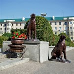 Вазон для цветов античный US07931 стеклопластик под бронзу h= 61см US07931 - фото 112157