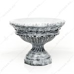 Вазон садово-парковый U07929-WP стеклопластик под патину h=76 см U07929-WP - фото 112468
