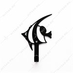 настенная металлическая вешалка