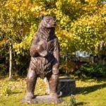 Садовая фигура Медведь большой U07616 стеклопластик h=215см U07616 - фото 113003