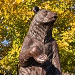 Садовая фигура Медведь большой U07616 стеклопластик h=215см U07616 - фото 113005