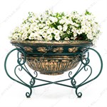 вазон U09395T-Gr  цв.зелёный вазон U09395T-Gr  цв.зелёный