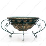 Вазон для цветов уличный одноярусный U09395T металл и стеклопластик U09395T - фото 113366 Вазон для цветов уличный одноярусный U09395T металл и стеклопластик U09395T - фото 113366