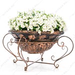 вазон US09395T цв.бронза вазон US09395T цв.бронза