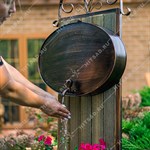 Умывальник РЕТРО 59-254 из дерева и металла 59-254 - фото 113491