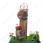 Умывальник РЕТРО 59-254 из дерева и металла 59-254 - фото 113513