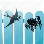 декор настенный металлический