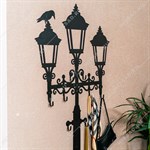 настенная металлическая вешалка