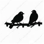 вешалка "птицы"