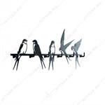 вешалка ласточки