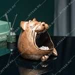 конфетница кот из полистоуна